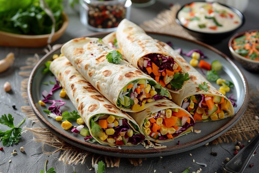 10 recettes de wraps express et sains pour un dîner rapide et savoureux.