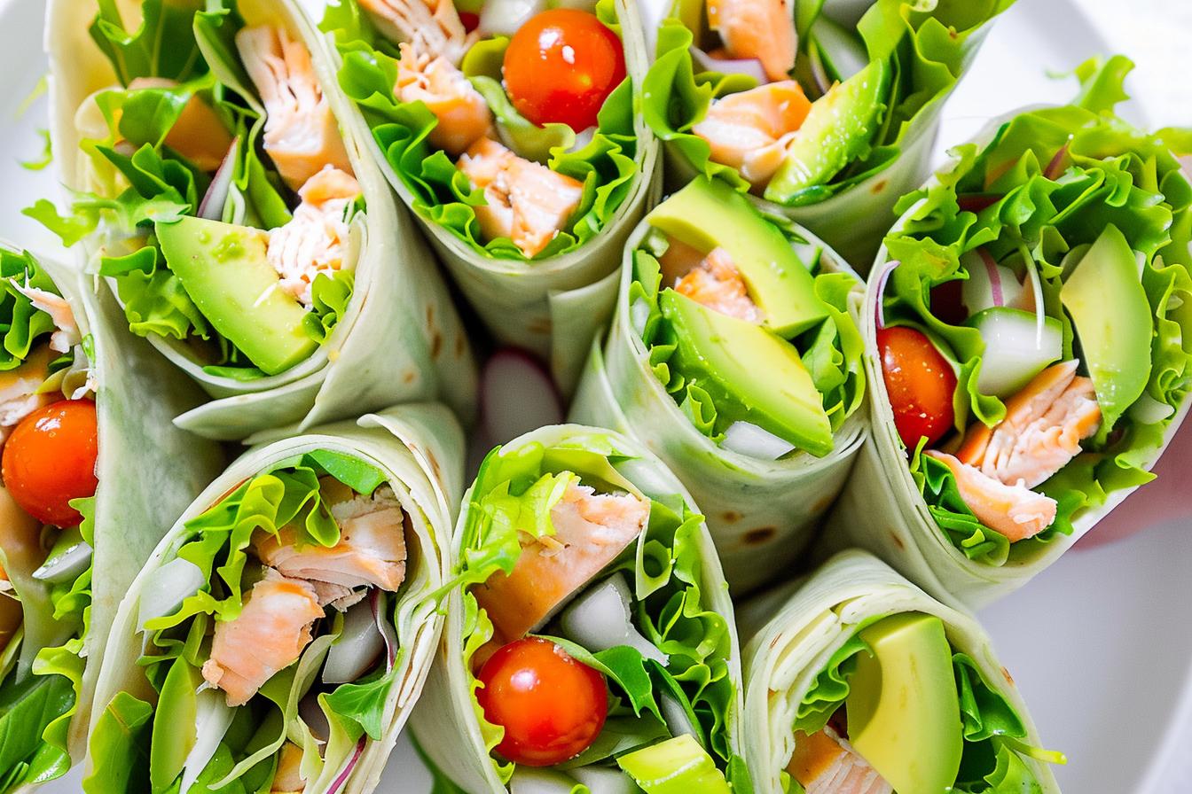 10 recettes de wraps express et sains pour un dîner rapide et savoureux.