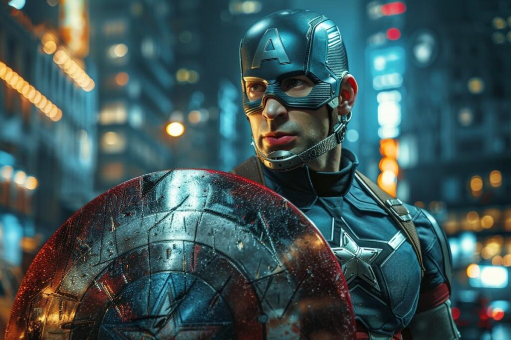 Première image de Marvel : le nouveau Captain America révélé