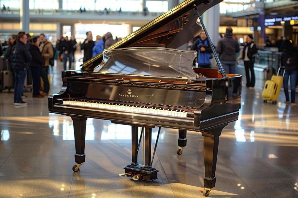 Piano à l'aéroport d’Alger : le buzz et réactions des internautes sur cet aménagement