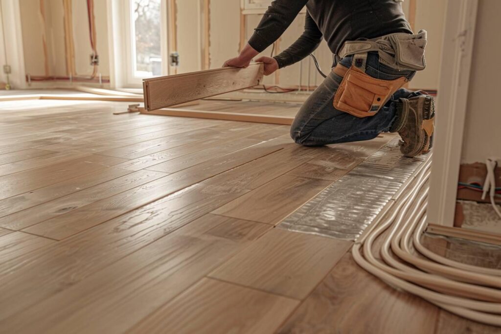 Comment poser un parquet flottant sur un sol chauffant : guide pratique et conseils d'experts