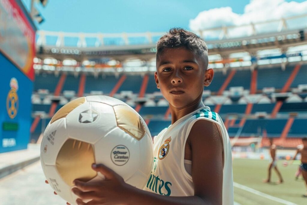 Real Madrid : Vinicius moqué par les stades de Montjuïc et du Metropolitano avec un ballon de plage