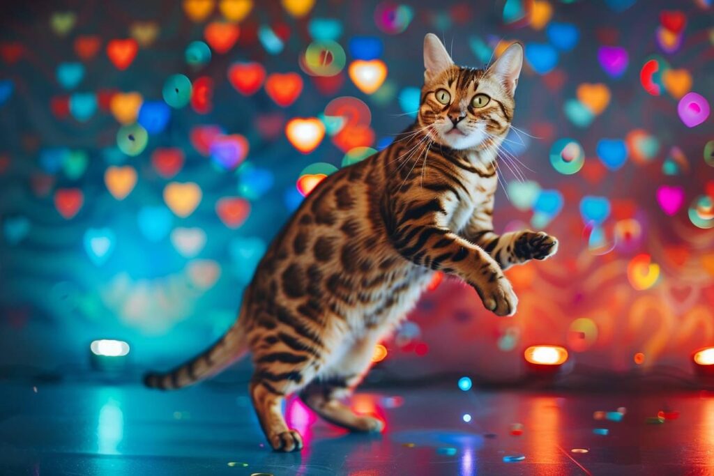 Le chat qui danse : découvrez la nouvelle sensation virale des réseaux sociaux